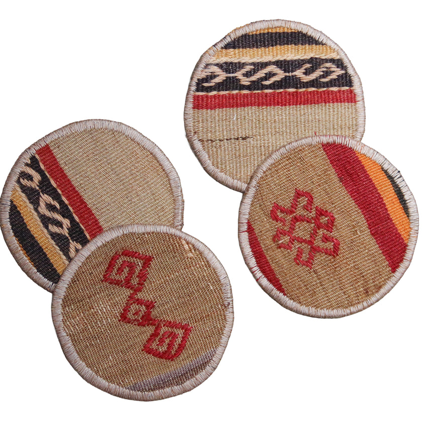 Kilim Coasters #20 | Set of 4