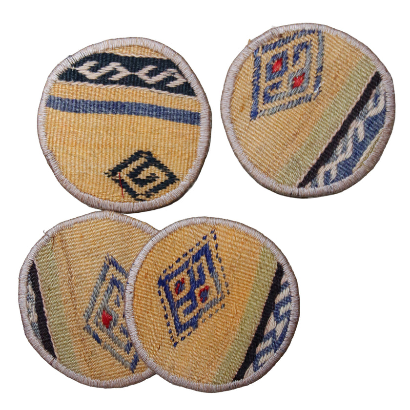 Kilim Coasters #21 | Set of 4