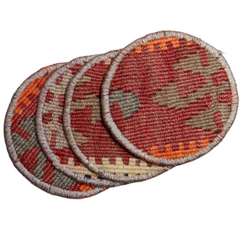 Kilim Coasters #25 | Set of 4