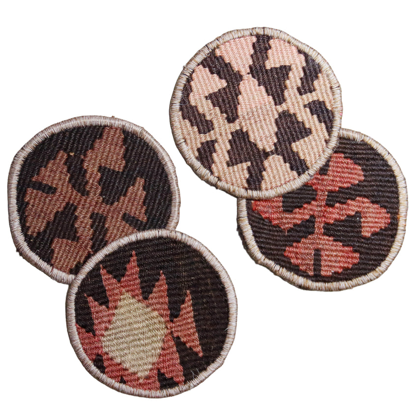 Kilim Coasters #27 | Set of 4