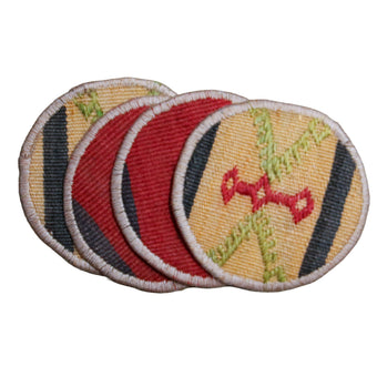 Kilim Coasters #28 | Set of 4