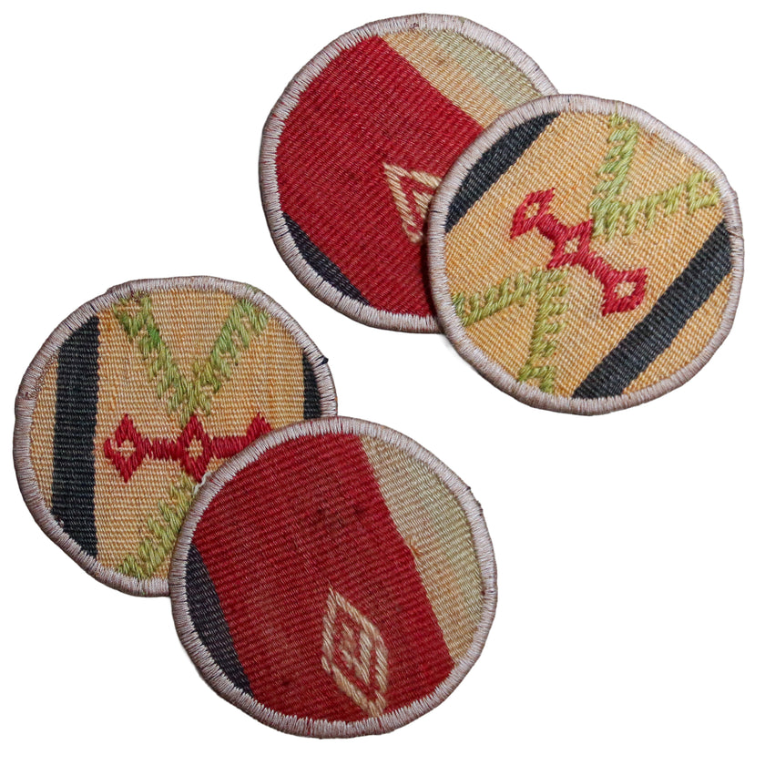 Kilim Coasters #28 | Set of 4