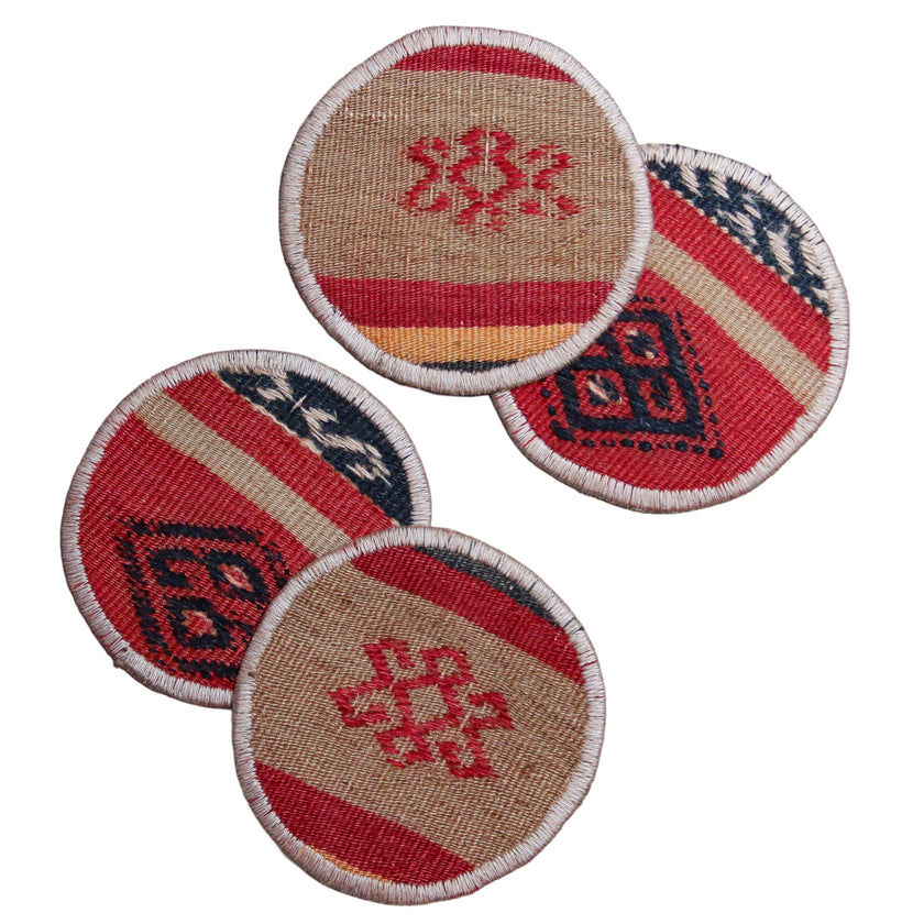Kilim Coasters #29 | Set of 4