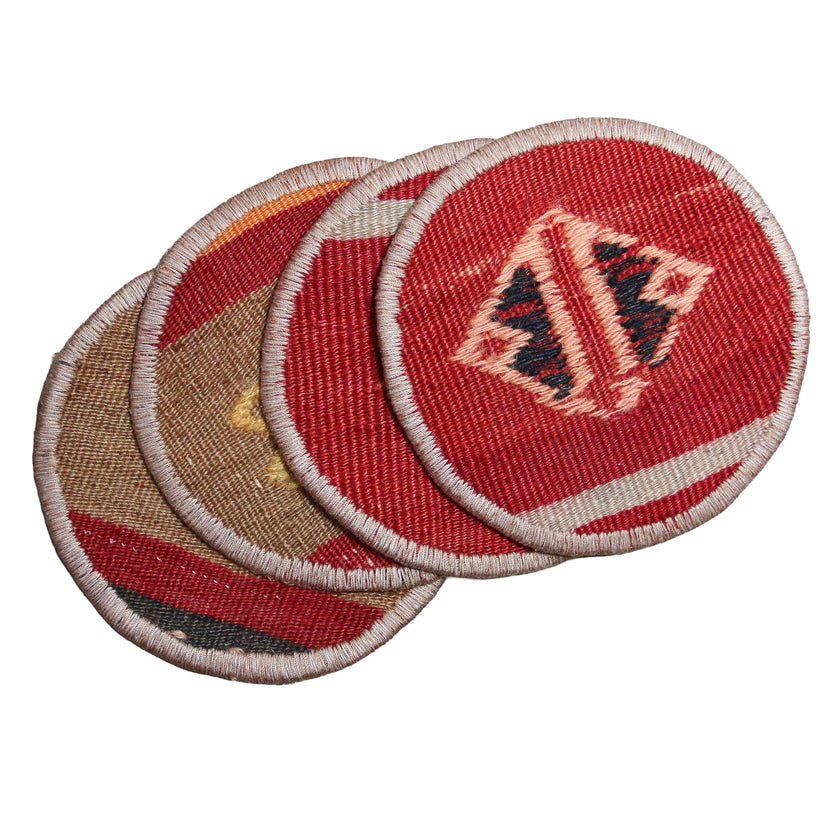 Kilim Coasters #34 | Set of 4