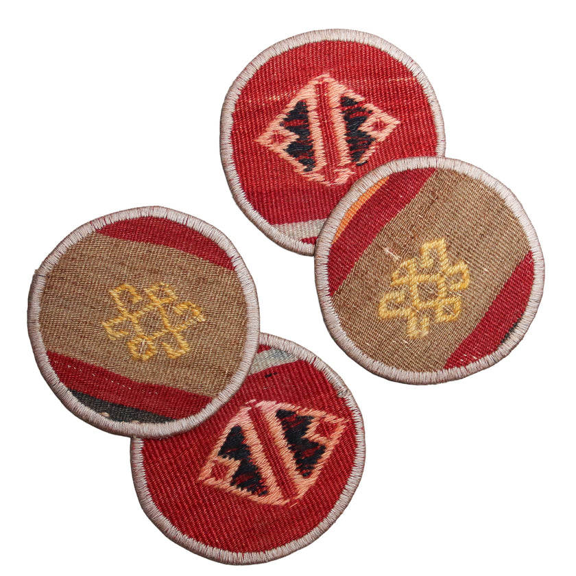 Kilim Coasters #34 | Set of 4