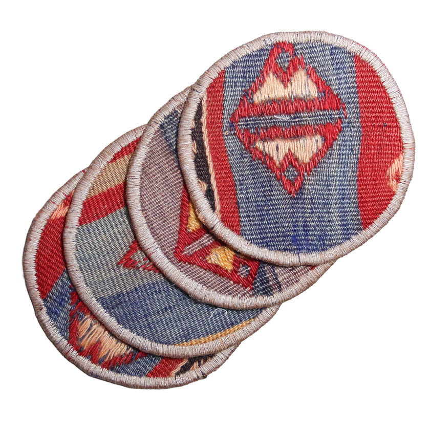 Kilim Coasters #36 | Set of 4