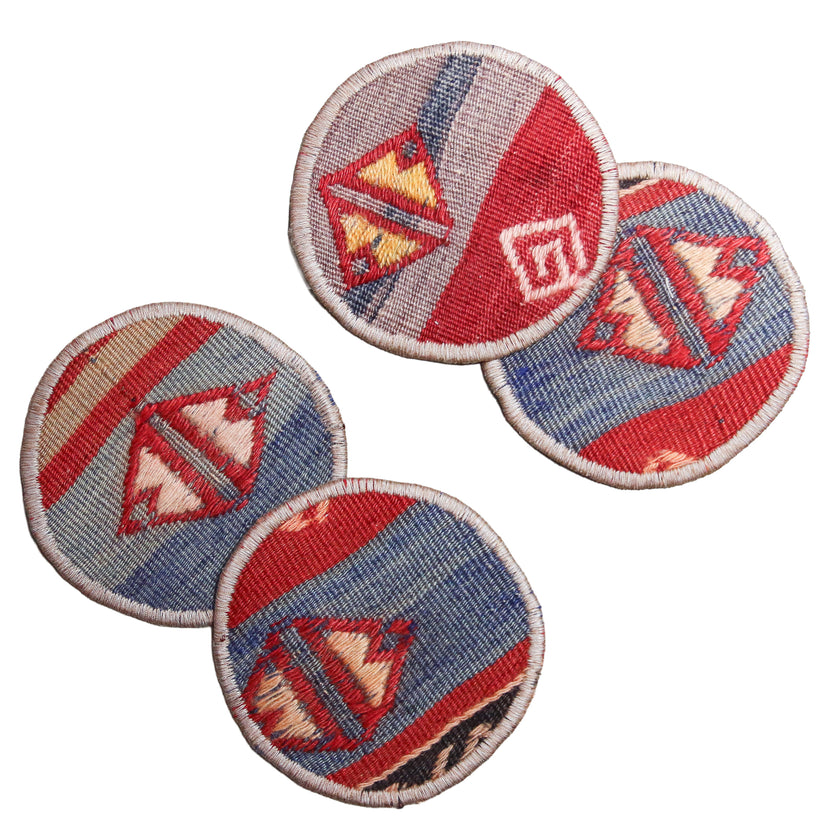 Kilim Coasters #36 | Set of 4