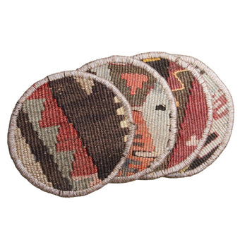 Kilim Coasters #38 | Set of 4
