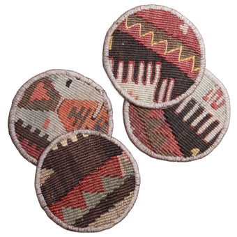 Kilim Coasters #38 | Set of 4