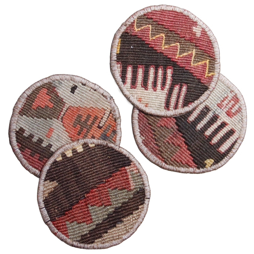 Kilim Coasters #38 | Set of 4