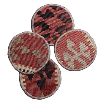 Kilim Coasters #44 | Set of 4