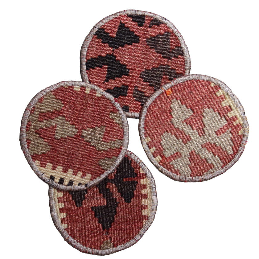 Kilim Coasters #44 | Set of 4