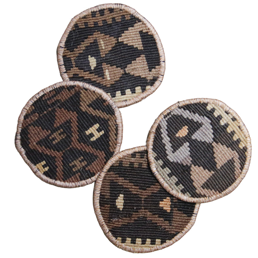 Kilim Coasters #04 | Set of 4