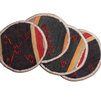 Kilim Coasters #08 | Set of 4