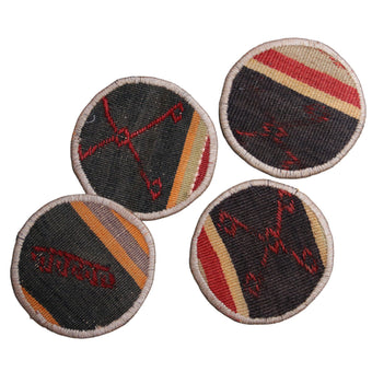 Kilim Coasters #08 | Set of 4