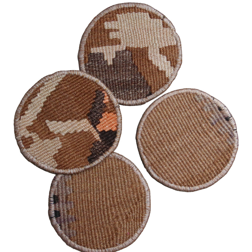 Kilim Coasters #09 | Set of 4