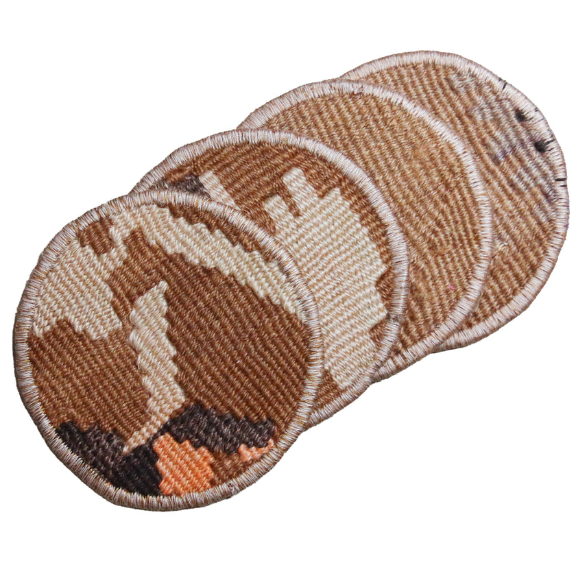 Kilim Coasters #09 | Set of 4