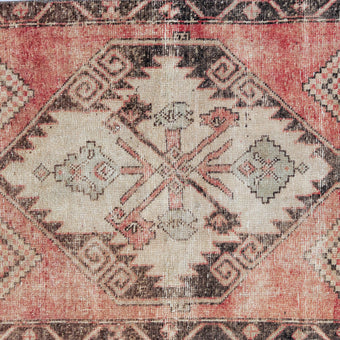 Z1003 Handwoven Vintage Rug 2'11 x 10’3