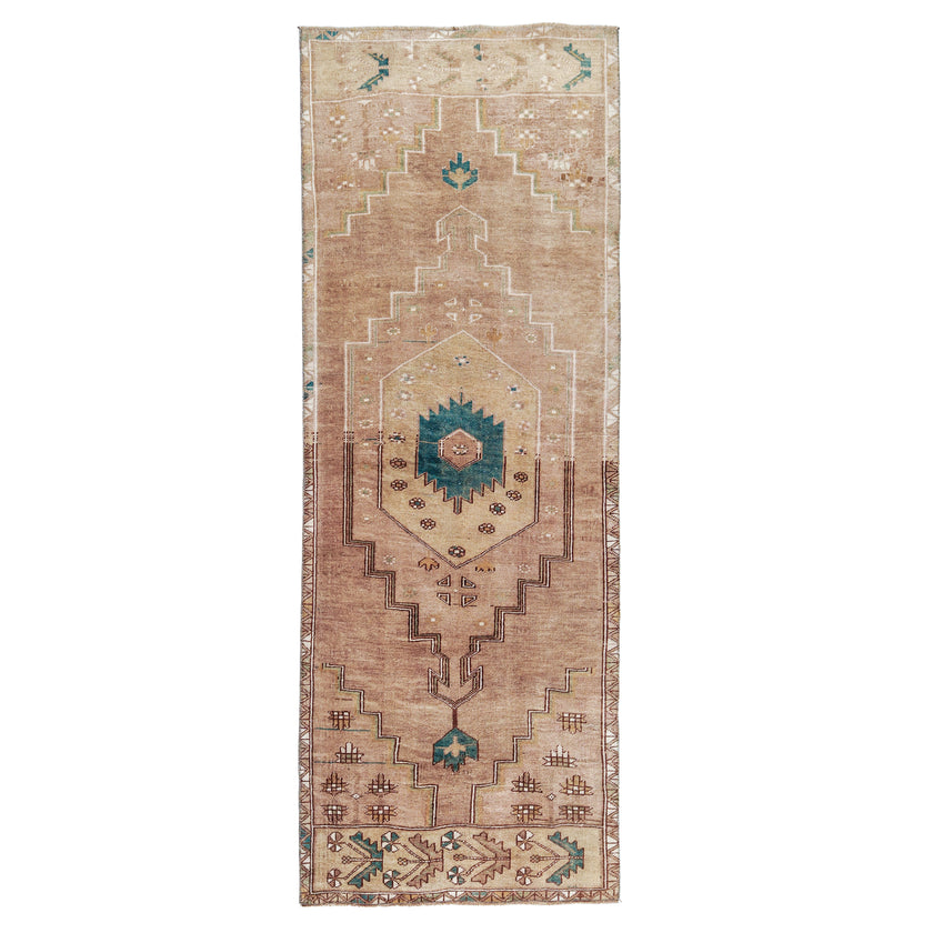 Z1005 Handwoven Vintage Rug 2'10 x 7’10