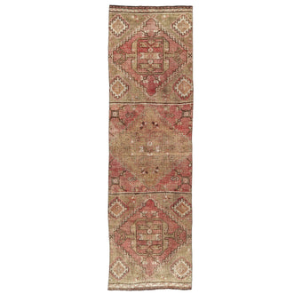 Z1006 Handwoven Vintage Rug 3 x 9’11