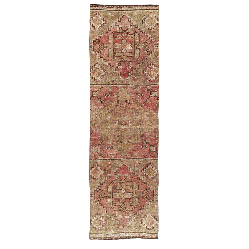 Z1006 Handwoven Vintage Rug 3 x 9’11
