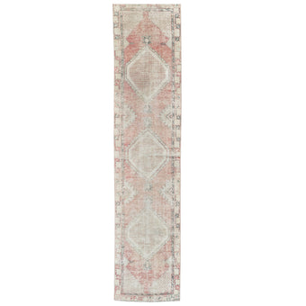 Z1009 Handwoven Vintage Rug 2'4 x 10’9