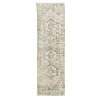 Z1010 Handwoven Vintage Rug 2'8 x 9’4