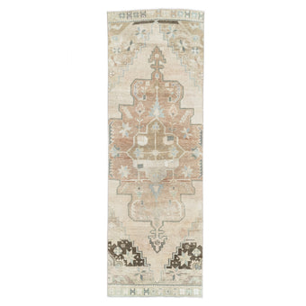 Z1012 Handwoven Vintage Rug 2'11 x 8’8