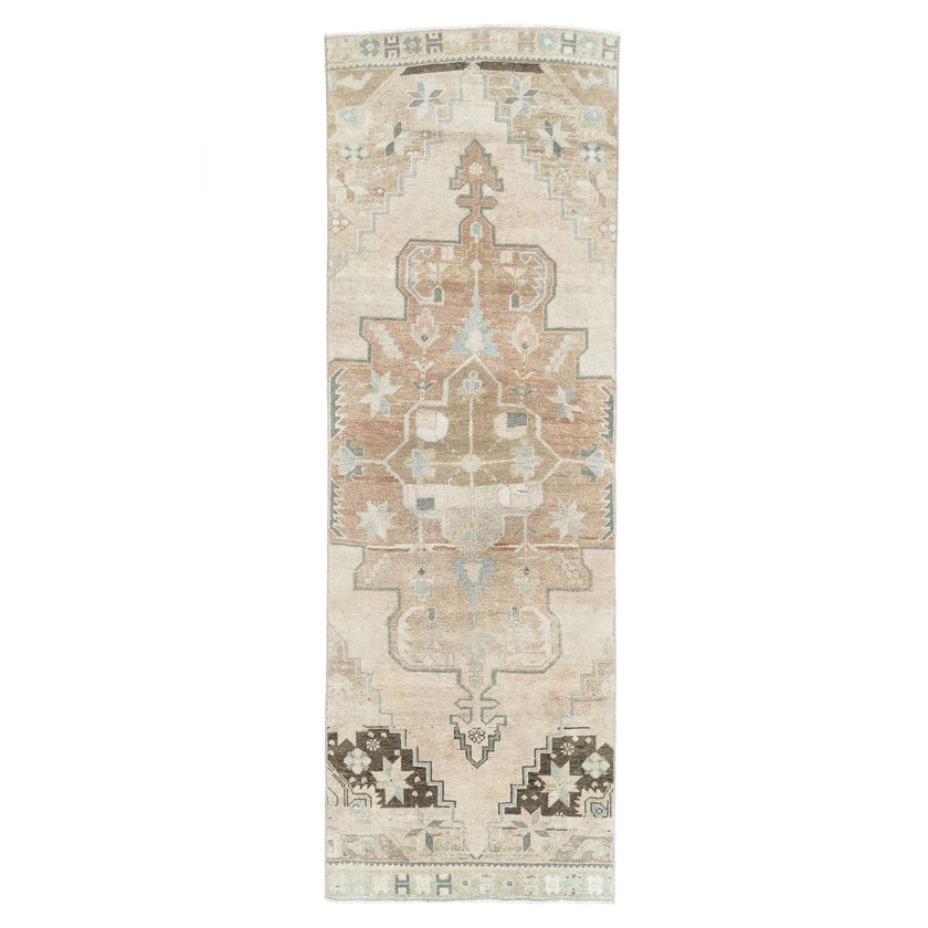 Z1012 Handwoven Vintage Rug 2'11 x 8’8