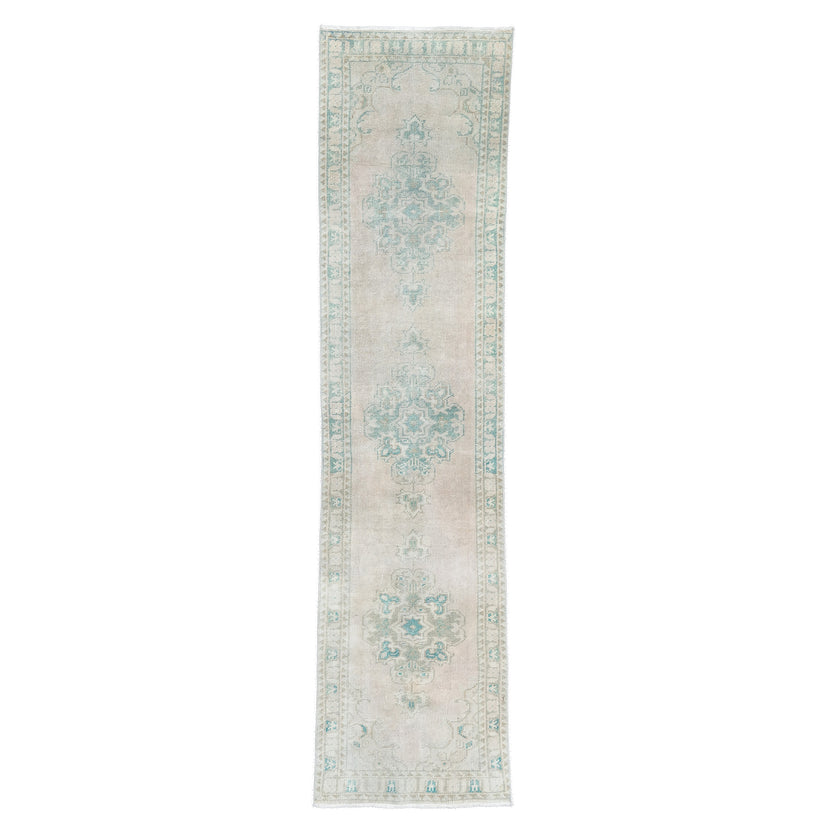 Z1014 Handwoven Vintage Rug 2’5 x 10’2