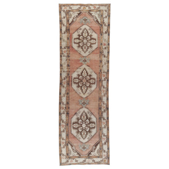 Z1018 Handwoven Vintage Rug 3'3 x 10’4
