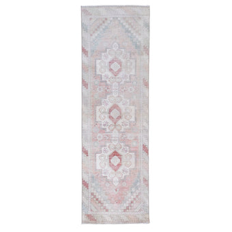 Z101 Handwoven Vintage Rug 2’11 x 9’6