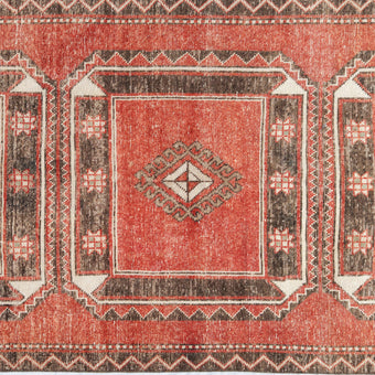 Z1020 Handwoven Vintage Rug 3'10 x 11