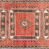 Z1020 Handwoven Vintage Rug 3'10 x 11