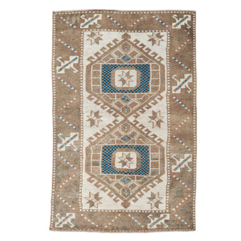 Z1027 Handwoven Vintage Rug 2’9 x 4’5