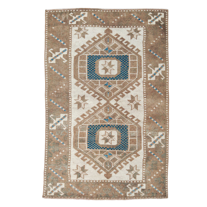 Z1027 Handwoven Vintage Rug 2’9 x 4’5