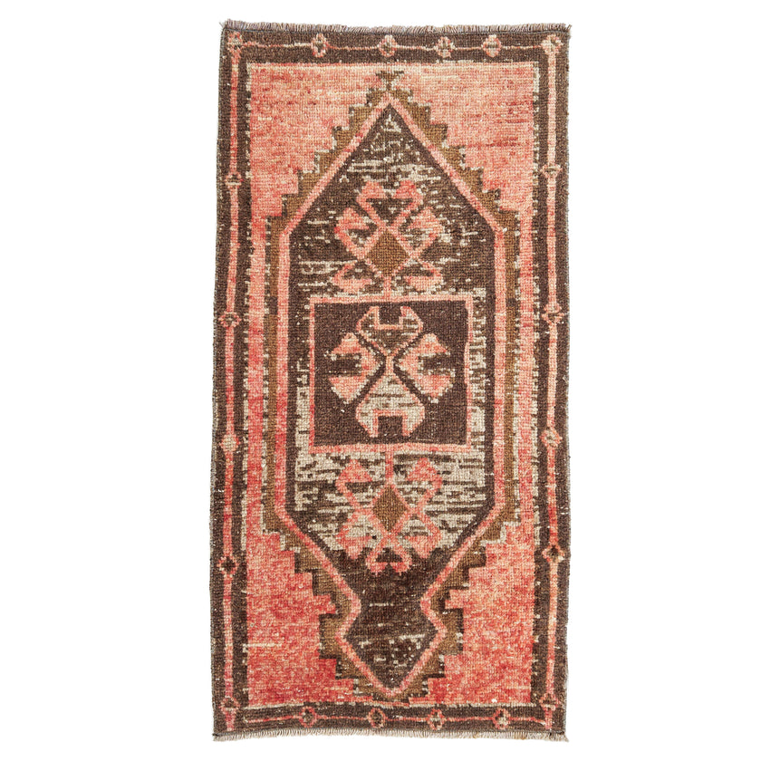 Z1029 Handwoven Vintage Rug 2'1 x 4’1
