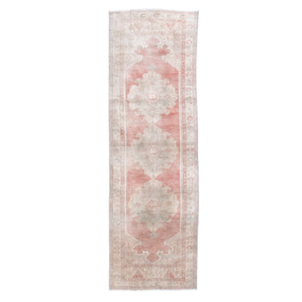 Z102 Handwoven Vintage Rug 3 x 9’6