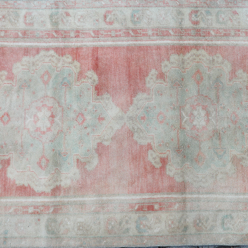 Z102 Handwoven Vintage Rug 3 x 9’6