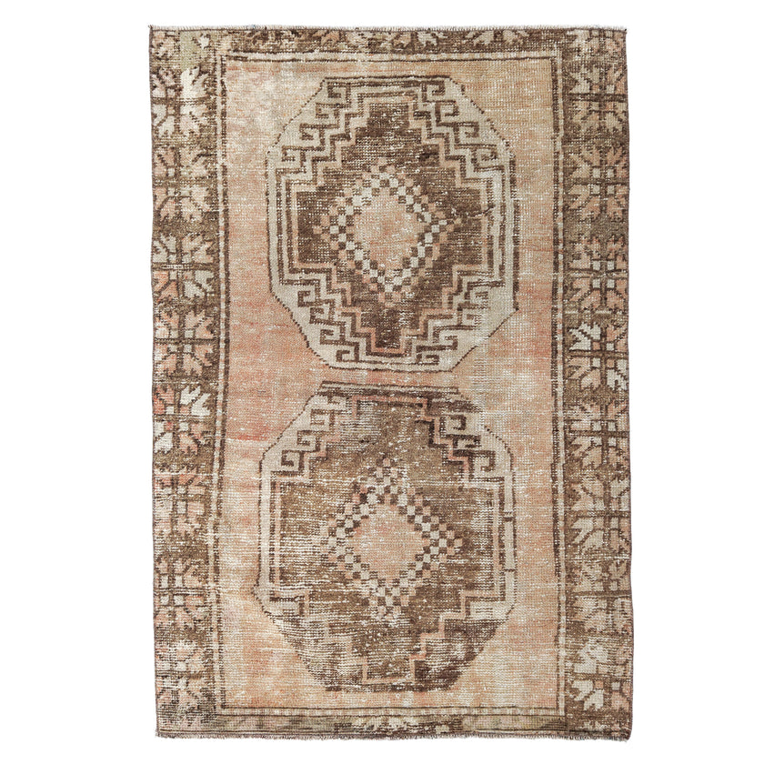 Z1037 Handwoven Vintage Rug 3’2 x 4’9