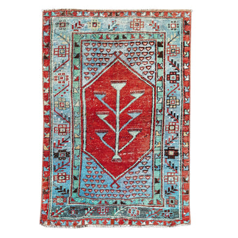 Z1039 Handwoven Vintage Rug 2’11 x 4’3