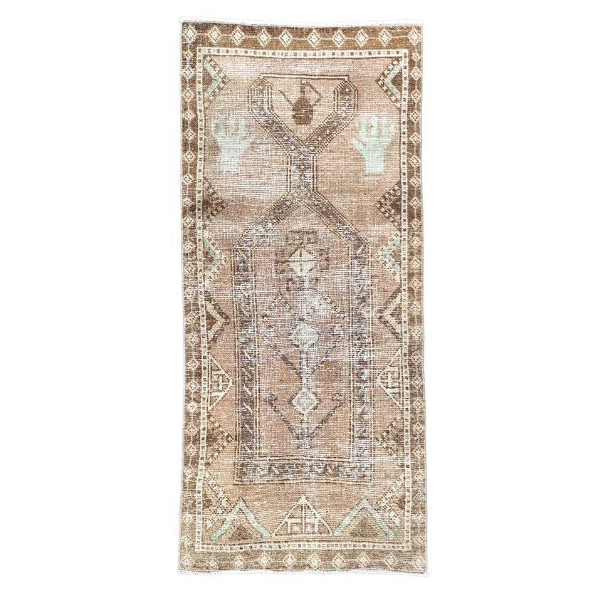 Z1046 Handwoven Vintage Rug 2’5 x 5’4