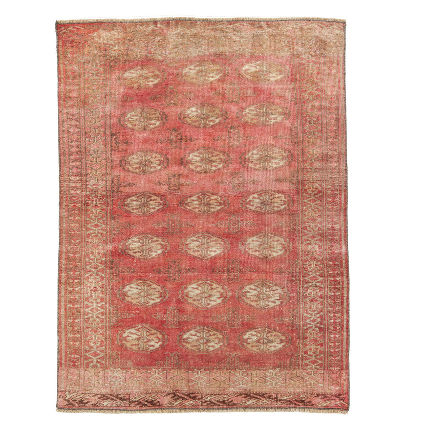 Z1055 Handwoven Vintage Rug 2'10 x 3’9
