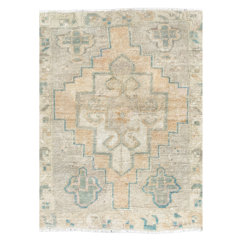 Z1059 Handwoven Vintage Rug 2’6 x 3’4