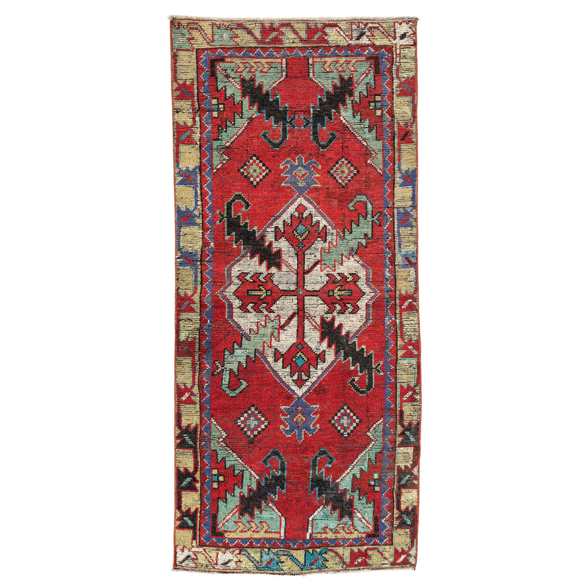 Z1060 Handwoven Vintage Rug 2’2 x 5