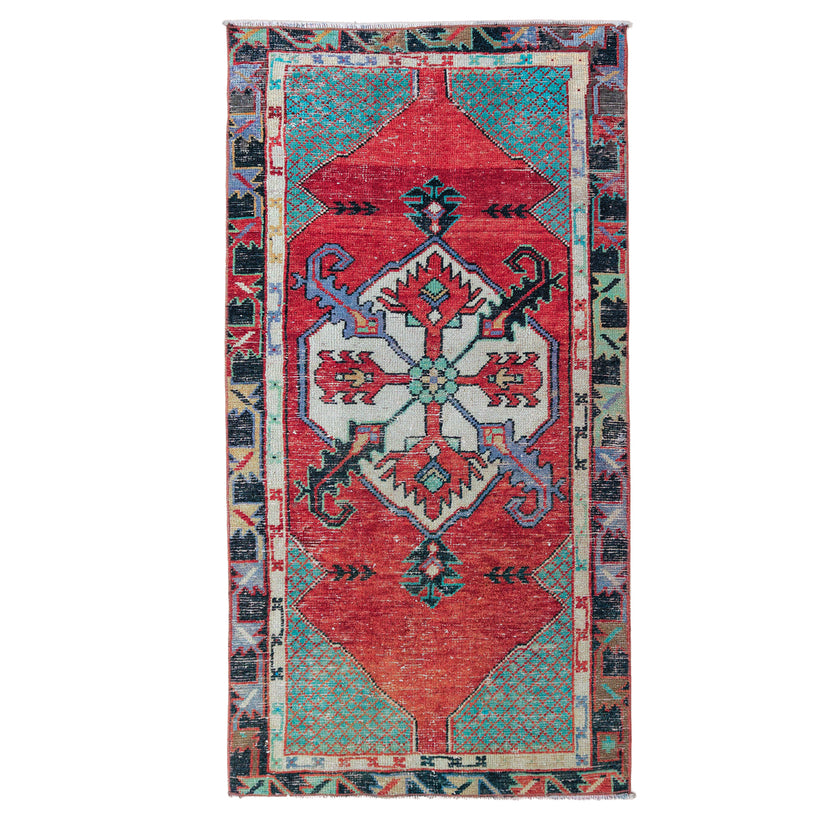 Z1061 Handwoven Vintage Rug 2’5 x 4’8