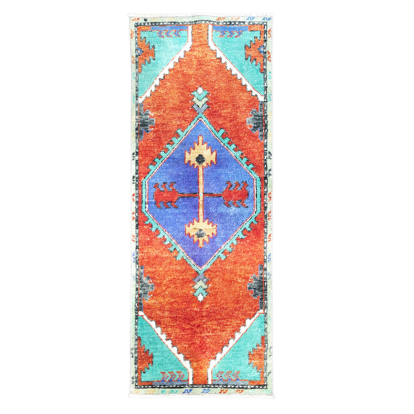 Z1062 Handwoven Vintage Rug 1’8 x 4’6
