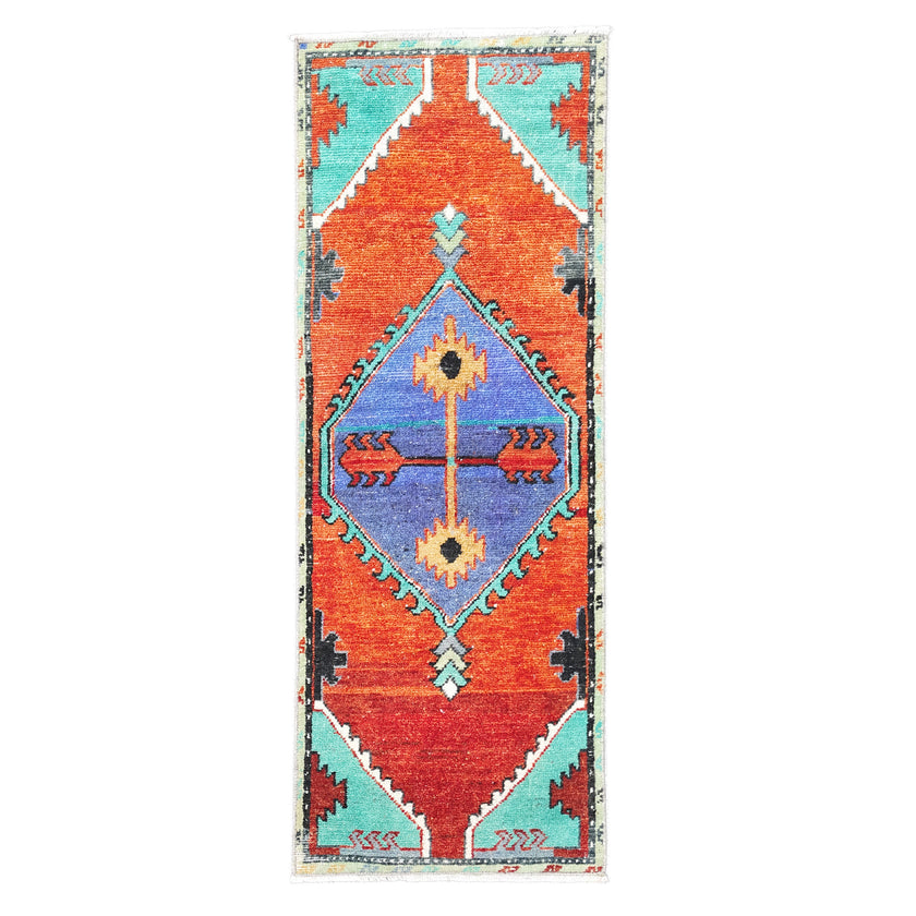 Z1063 Handwoven Vintage Rug 1’8 x 4’6