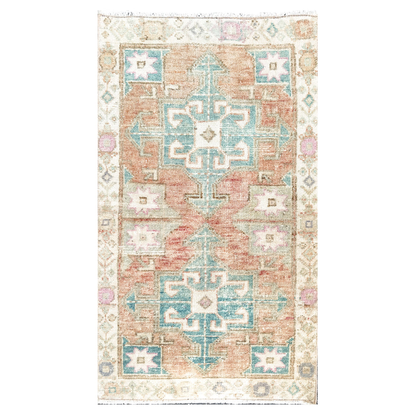 Z1065 Handwoven Vintage Rug 1’6 x 3’2