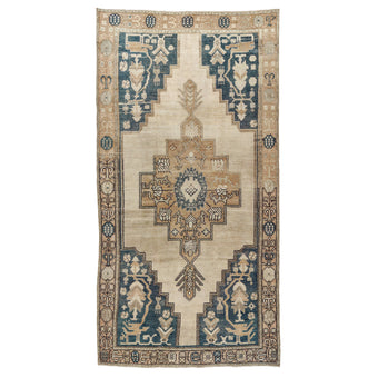 Z1072 Handwoven Vintage Rug 4’8 x 9’2